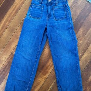 Madewell Wide Leg Jean: Patch Pocket Edition size 26
